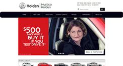 Desktop Screenshot of musticaholden.com.au